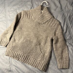 Cat & Jack Gray Cowl Neck Sweater